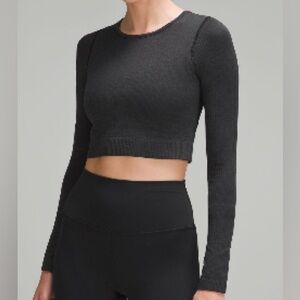 Lululemon Ebb to street long sleeve shirt